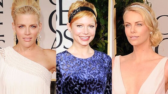 Busy Phillips, Michelle Williams, Charlize Theron, Headbands Busy Phillips, Michelle Williams, Charlize Theron, Headbands