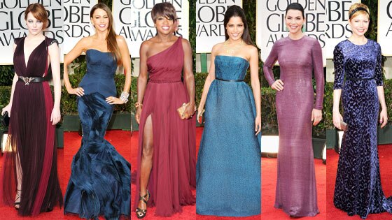 Viola Davis, Julianna Margulies, Sofia Vergara, Frieda Pinto, Michelle Williams, Emma Stone