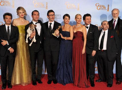 The Artist, Thomas Langmann, Missi Pyle, Jean Dujardin, Michel Hazanavicius, Berenice Bejo, Penelope Ann Miller, 