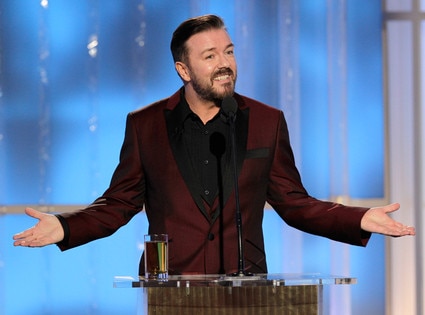 Ricky Gervais, Golden Globes