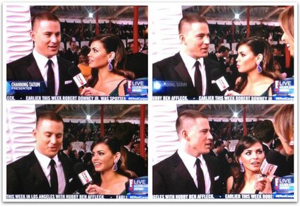 Golden Globe twitter pics