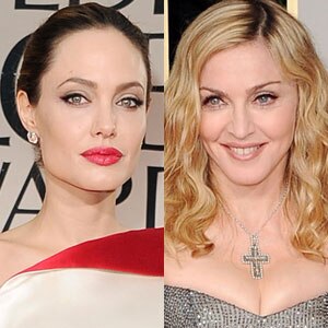 Madonna, Angelina Jolie