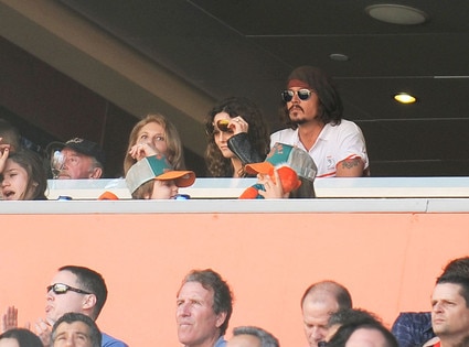Johnny Depp, Vanessa Paradis, Lily Rose Depp, Jack Depp