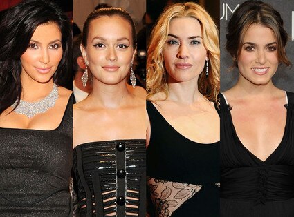 Kate Winslet, Nikki Reed, Leighton Meester, Kim Kardashian
