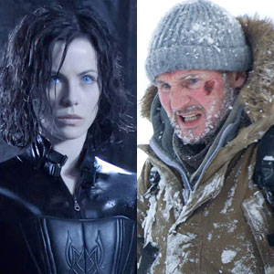 Liam Neeson, The Grey, Kate Beckinsale, Underworld Awakenings