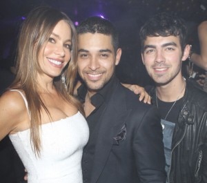 Sofia Vergara, Wilmer Valderrama e Joe Jonas