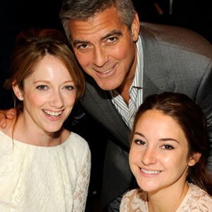Judy Greer, George Clooney, Shailene Woodley