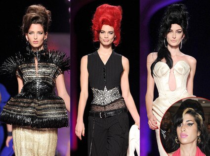 Jean Paul Gaultier Is Inspired By Amy Winehouse Jean Paul Gaultier Is Inspired By Amy Winehouse