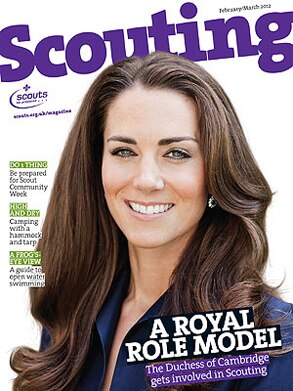 Kate Middleton, Scouting