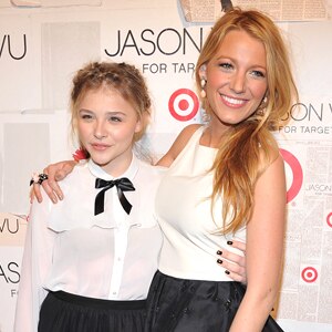 Blake Lively and Chloë Moretz: Black, White and Blonde All Over - mystyle.com
