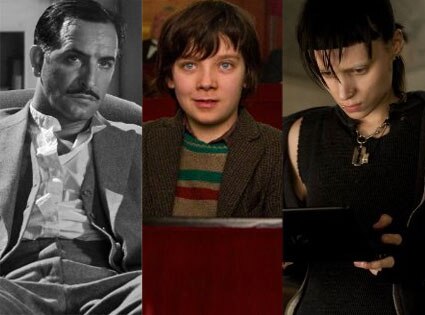 The Girl With a Dragon Tattoo, Hugo, The Artist