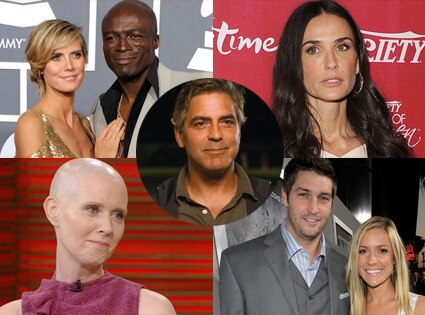Week in Review, Heidi Klum, Seal, Demi Moore, Cythia Nixon, Jay Cutler, Kristin Cavallari, George Clooney