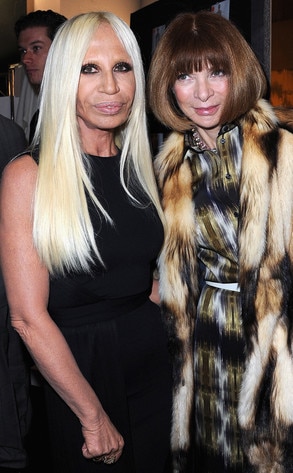 Donatella Versace, Anna Wintour