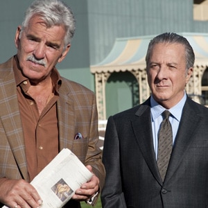 LUCK:  Dennis Farina, Dustin Hoffman