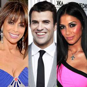 Steve Jones, Nicole Scherzinger, Paula Abdul