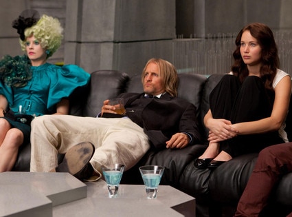 The Hunger Games, Jennifer Lawrence, Woody Harrelson, Elizabeth Banks