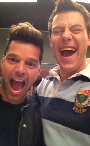 Ricky Martin, Glee, Twitter Ricky Martin, Glee, Twitter