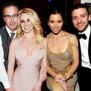 Britney Spears, Jason Trawick, Justin Timberlake, Jessica Biel