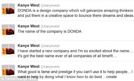 Kanye West, Twitter
