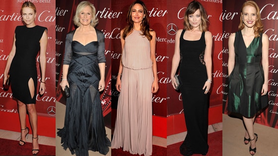 Charlize Theron, Glenn Close, Angeline Jolie, Olivia Wilde, Jessica Chastain, Best of Palm Springs 
