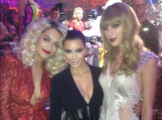 Kim Kardashian, Rita Ora, Taylor Swift, Twit Pic