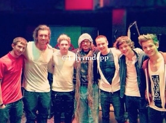 Johnny Depp, One Direction