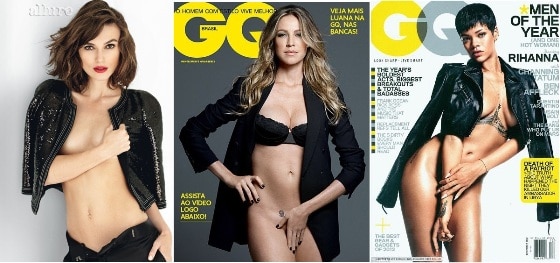 Luana Piovani, Rihanna, Keira Knightley
