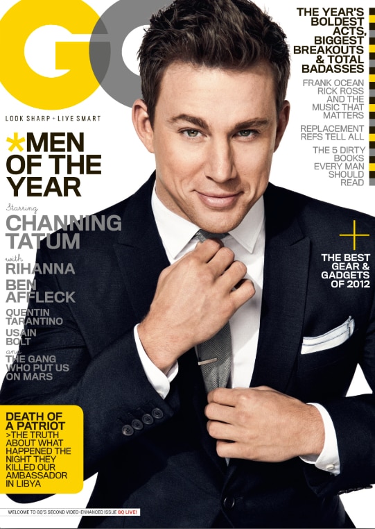 Channing Tatum, GQ Cover
