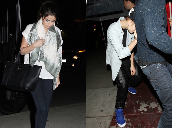 Selan Gomez, Justin Bieber