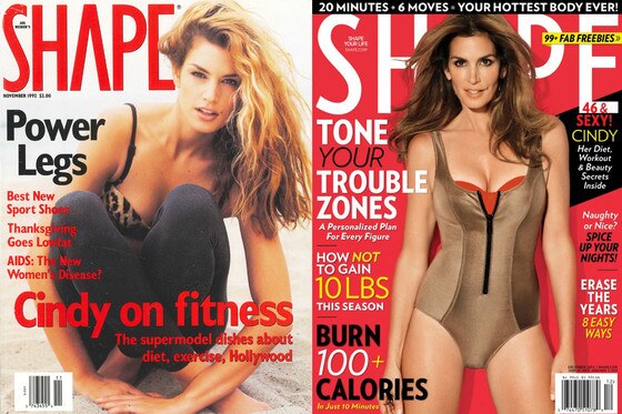 Cindy Crawford Shape Magazine