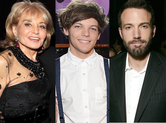 Barbara Walters, One Direction, Ben Affleck