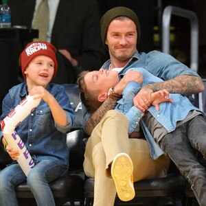 Cruz Beckham, David Beckham, Romeo Beckham