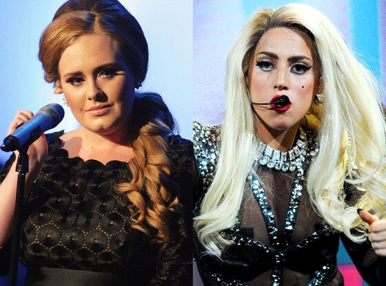 Adele, Lady Gaga