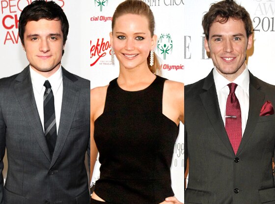 Josh Hutcherson, Jennifer Lawrence, Sam Clafin
