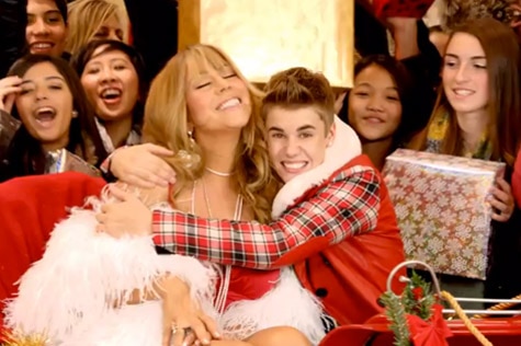 Mariah Carey, Justin Bieber