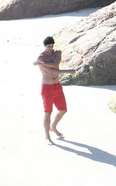 Reynaldo Gianecchini, praia