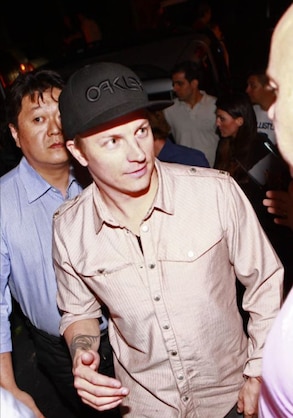 Neymar, Owen Wilson, Kimi Raikkonen, Festa RBR