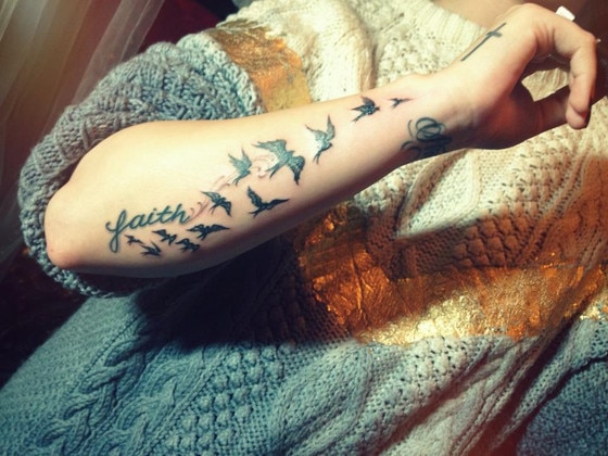 demi lovato, tatoo