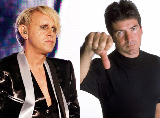Simon Cowell, Martin Gore