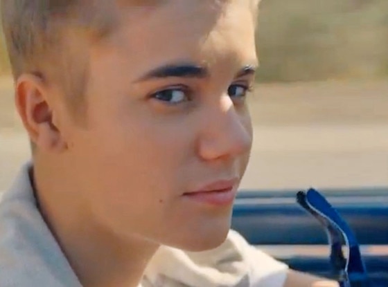 Justin Bieber, Girlfriend Perfume Commercial
