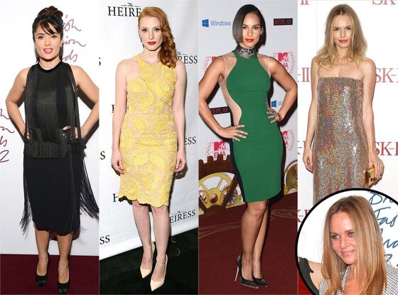 Salma Hayek, Jessica Chastain, Alicia Keys, Kate Bosworth