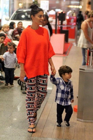 juliana paes e filho pedro