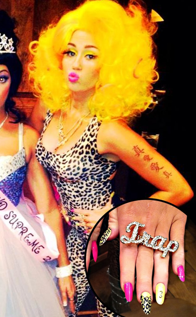 Miley Cyrus, manicure Miley Cyrus, manicure