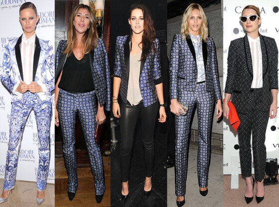 Karolina Kurkova, Nina Garcia, Kristen Stewart, Anja Rubic, Emma Roberts
