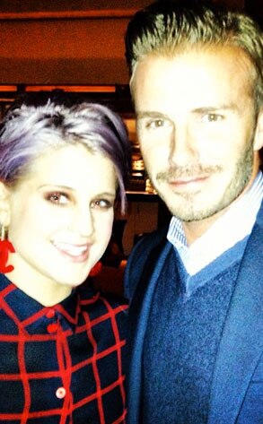 Kelly Osbourne, David Beckham