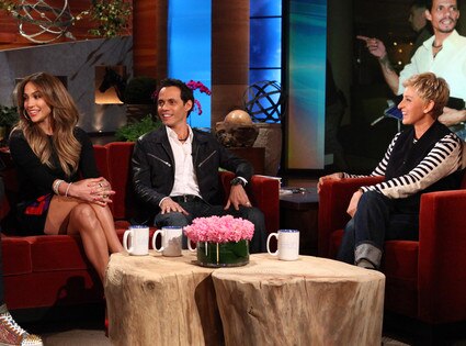 Ellen Degeneres, Jennifer Lopez, Marc Anthony