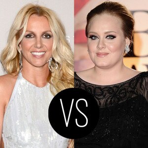 Britney Spears, Adele Britney Spears, Adele