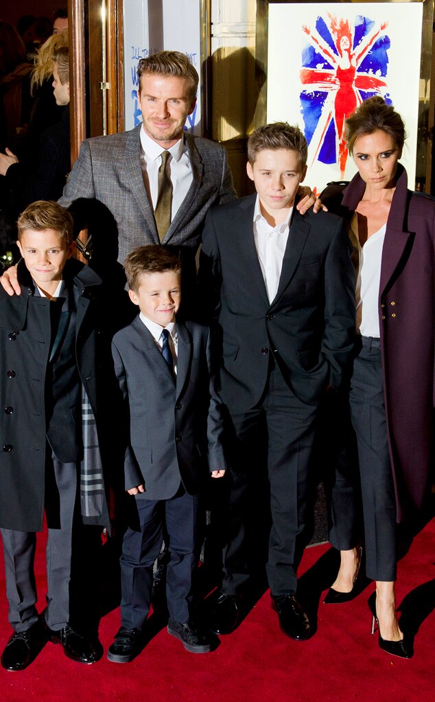 David Beckham, Victoria Beckham, Romeo, Cruz, Brooklyn David Beckham, Victoria Beckham, Romeo, Cruz, Brooklyn
