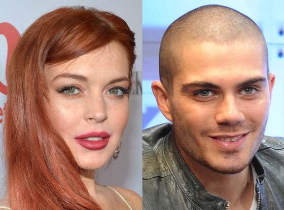 Lindsay Lohan, Max George Lindsay Lohan, Max George