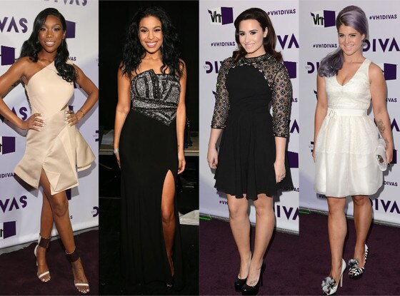 Kelly Osbourne, Demi Lovato, Jordin Sparks, Brandy, VH1 Divas